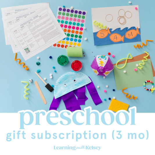 The Preschool 3 Month Gift Subscription Box