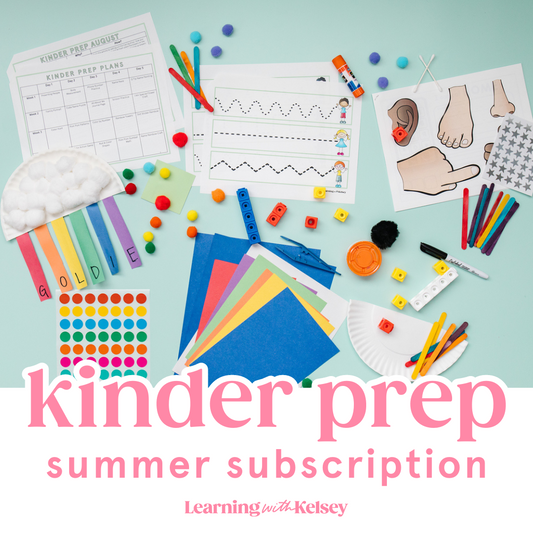 The Kinder Prep 3 Month Subscription Box