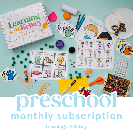 The Preschool Monthly Box