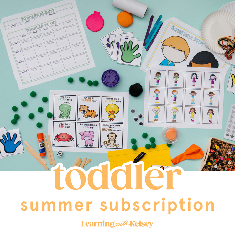 The Toddler 3 Month Subscription Box