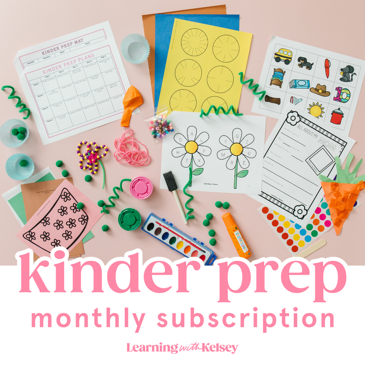 The Kinder Prep Monthly Box