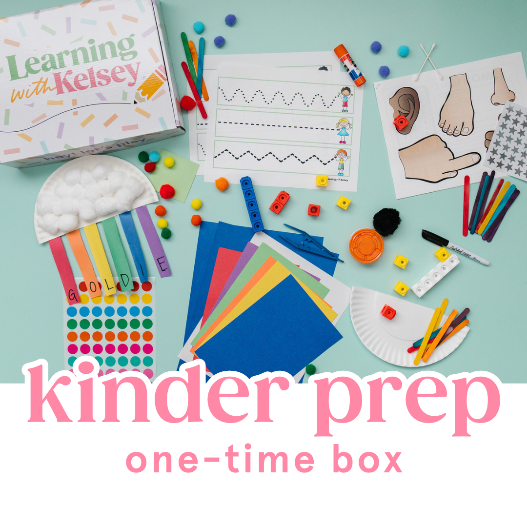 The Kinder Prep Box - Learning With Kelsey