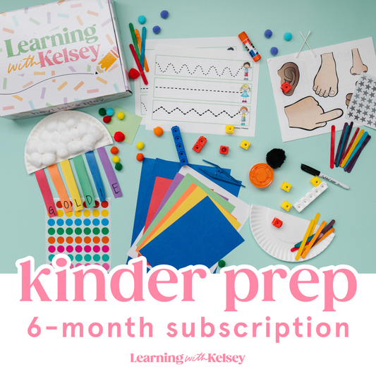 The Kinder Prep 6 Month Subscription Box (Ships Monthly)