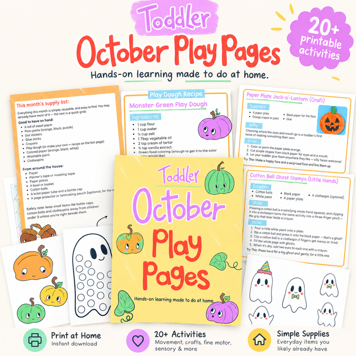 The Toddler Download- Monthly